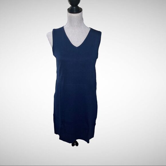 H by Halston QVC Sleeveless V-Neck Tunic with Slits New without Tags Size Small - Picture 1 of 7